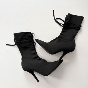 Yeezy season5 lace up boots